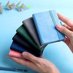 A7 Portable Notebook Soft Leather Cover 200 Pages
