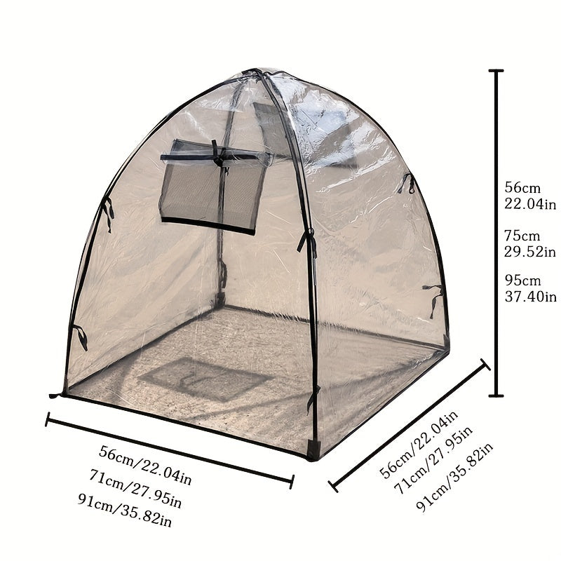 Greenhouse Cover Transparent PVC Flower House Horticultural Plants Sunlight
