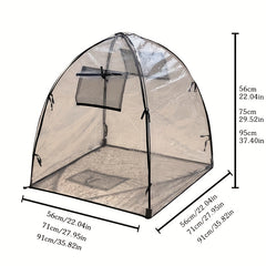 Greenhouse Cover Transparent PVC Flower House Horticultural Plants Sunlight