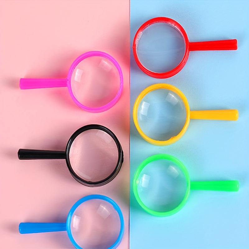 60mm Acrylic Mini Plastic Magnifying Glass Handheld Lens
