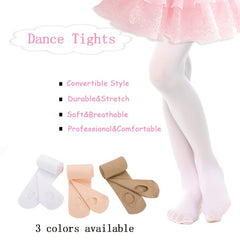 Girls' Ultra Soft Ballet Tights Professional Dance Tights