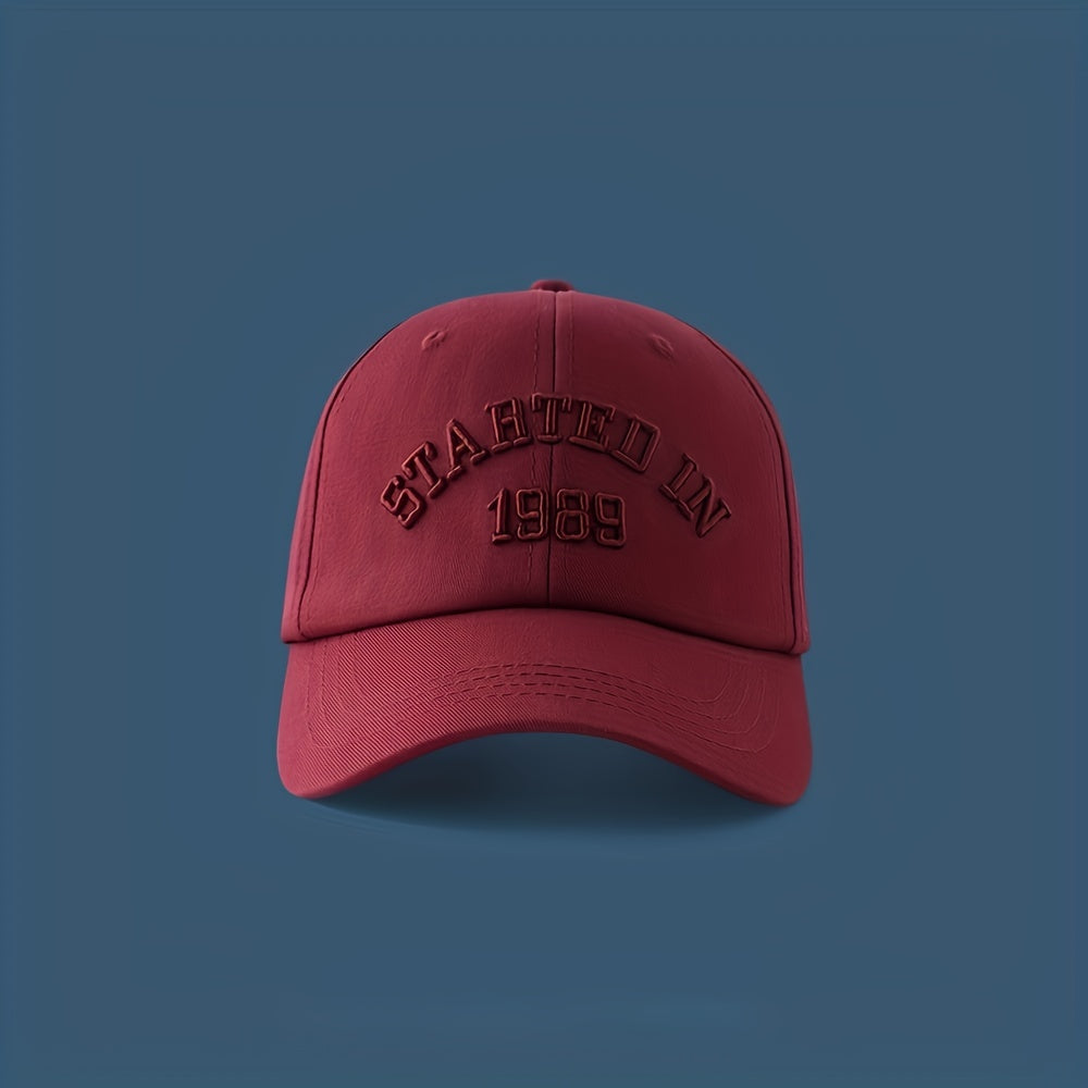 Embroidery Baseball Cap Peaked Cap Duck Tongue Cap For Couple