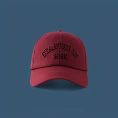 Embroidery Baseball Cap Peaked Cap Duck Tongue Cap For Couple