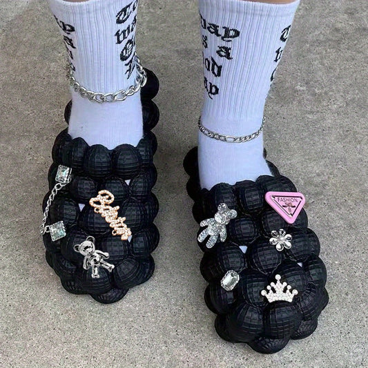Fashionable Bubble Slippers Waterproof Non Slip Beach Slippers