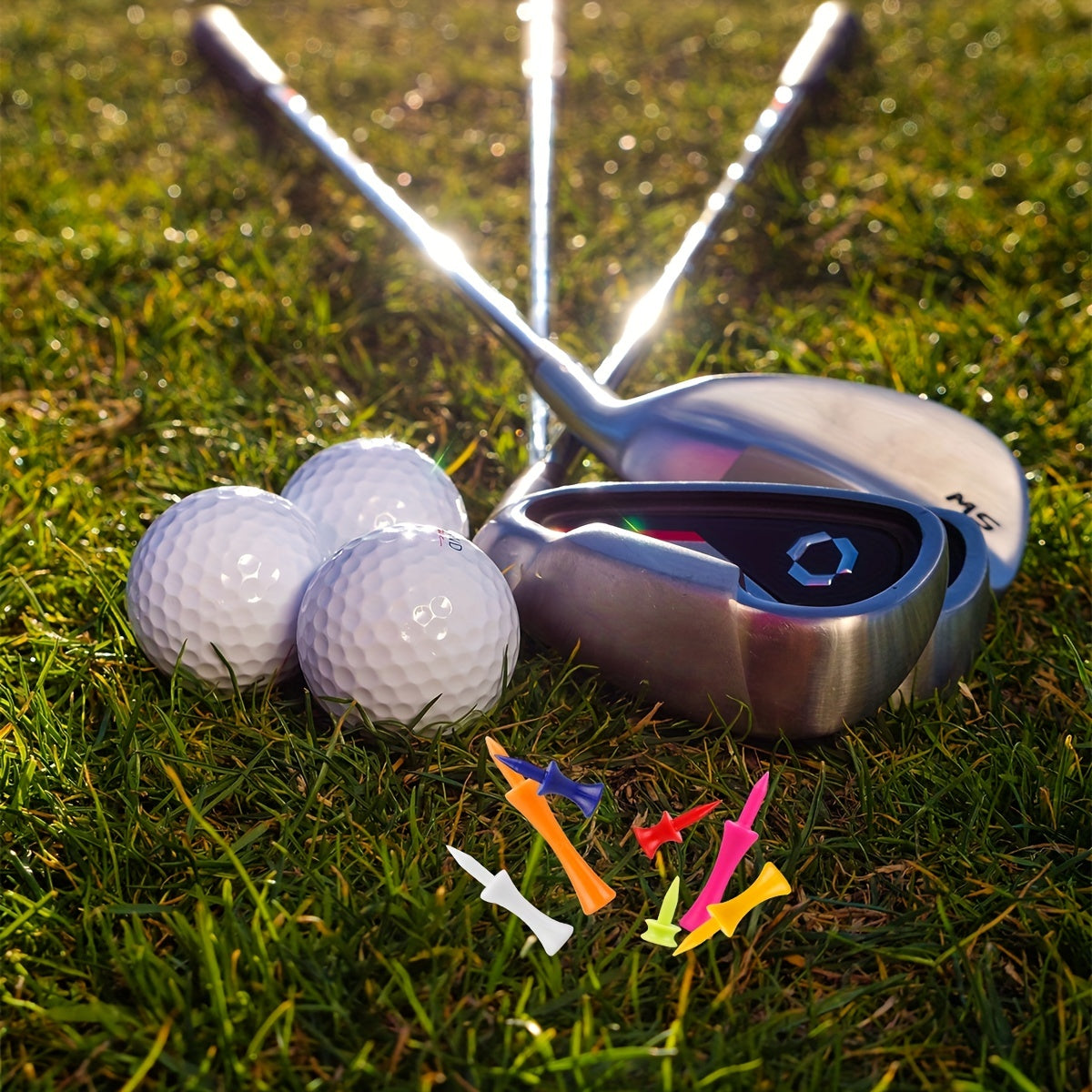 70pcs Mixed Size Castle Golf Tees Winter Golf Essential Accessory