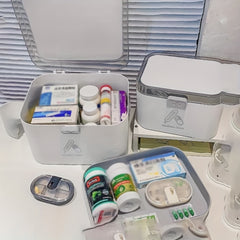 Household Small Medicine Box Foldable Large capacity