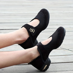 Women's Dance Shoes Rubber Soles Wear Resistant Anti Slip Training Shoes