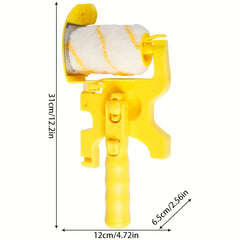 4pcs Clean Paint Roller Brush for Home Painting Edge Latex Roller