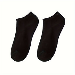 Men's Soft Low Cut Ankle Socks, 1 Pair or 5 Pairs