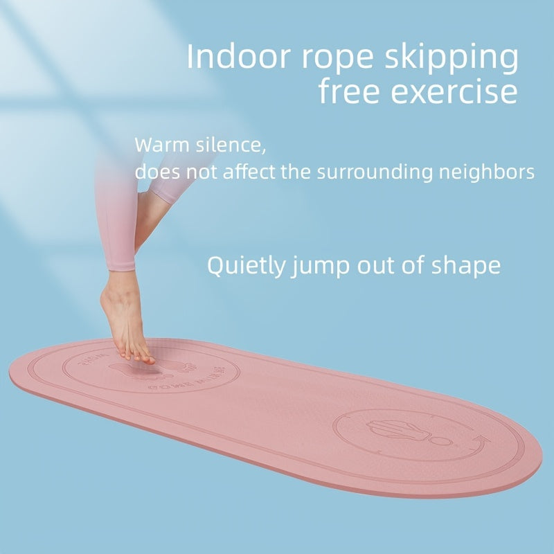 Tpe Thickened Non-slip Yoga Mat for Indoor Fitness