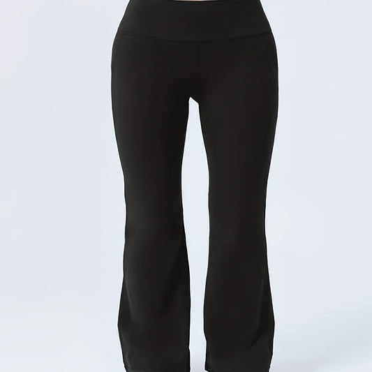 Casual Pants High Stretch Flare Leg Pants