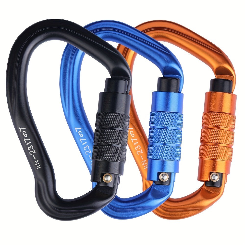 23KN Heavy Duty Carabiner Clips for Hiking Camping Travel