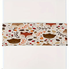 Cartoon Animals Art Print Table Runner 33x182 cm