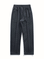 Men's Street Style Jogger Drawstring Casual Trousers