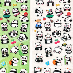 3D Panda Bubble Stickers Decorative Stickers