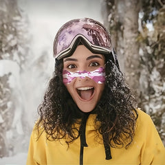 3pcs Windproof Face Patch Winter Outdoor Sports Protection Stickers