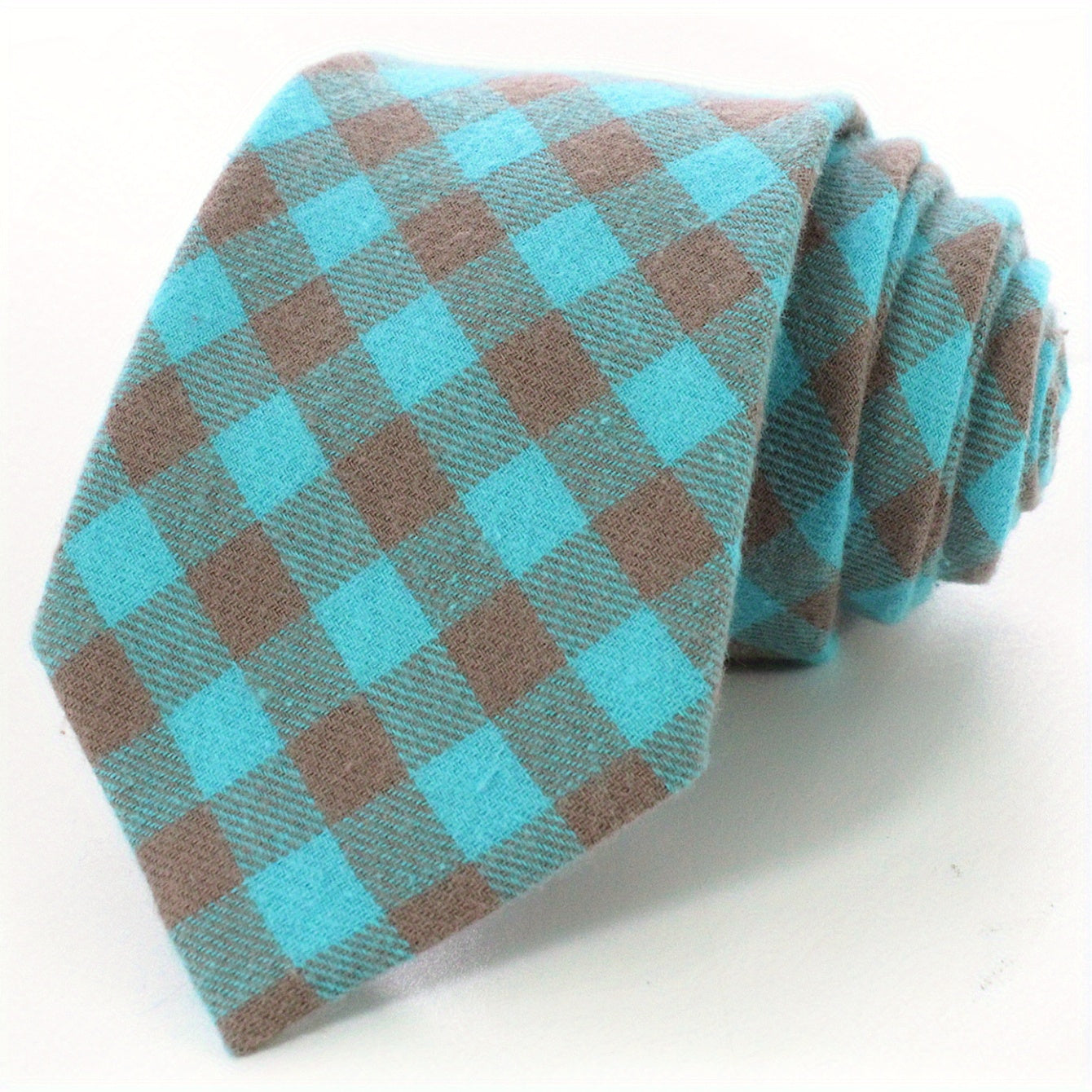 Men's Plaid Business Casual Tie Daily Working Accessories
