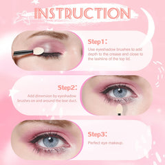 20pcs Double Sided Eyeshadow Applicator for Smooth Application