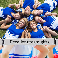2pcs Cheerleader Charm Bracelet Adjustable For Cheer Team