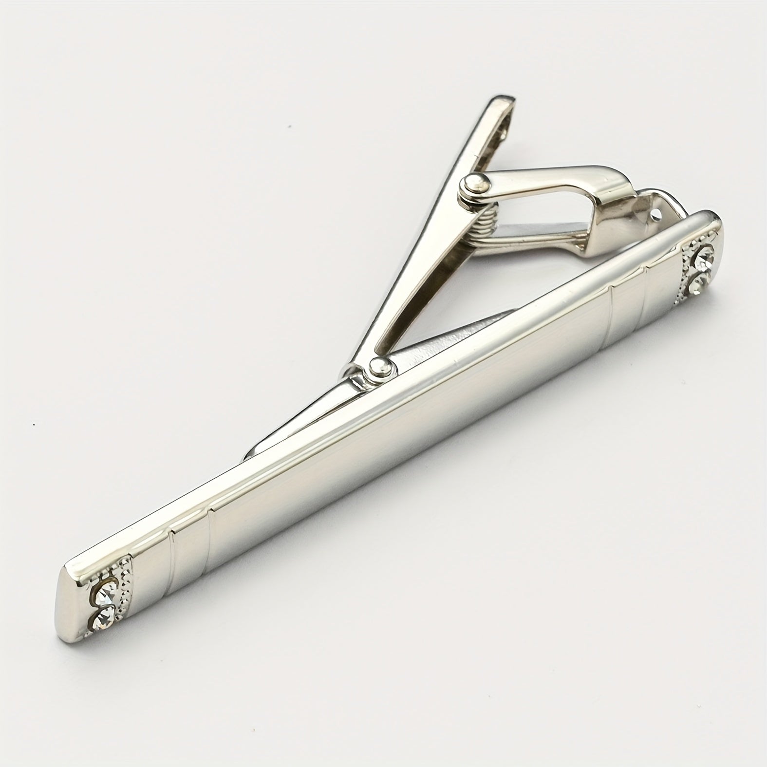Copper Men's Tie Clip Formal Dress Accessory