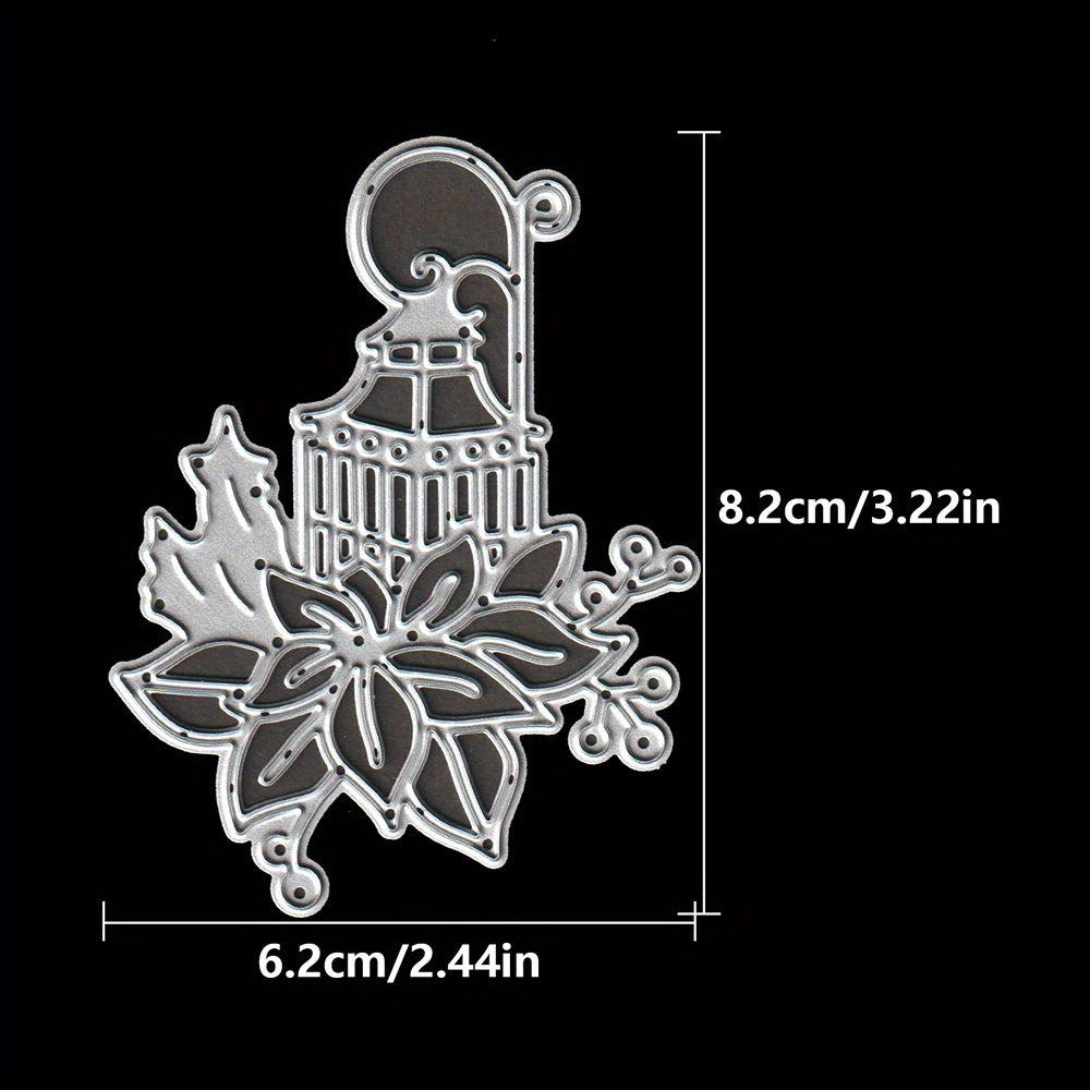 1pc Lantern Flower Set Metal Cutting Dies Scrapbook Paper Craft Mould DIY