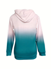 Casual Long Sleeve Hoodie Drawstring Hoodies Sweatshirt