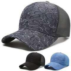 Men's Lace Baseball Cap Sun Hat Outing