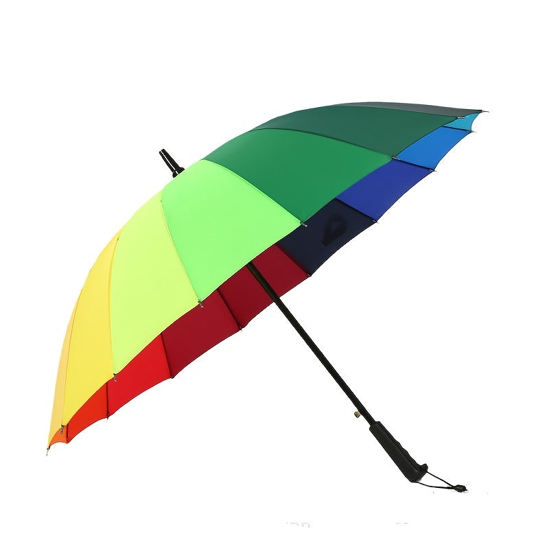 16 Bones Colorful Wind Resistant Umbrella