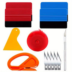 13-Piece Car Wrapping Tool Kit with Engraving Cutter & Vinyl Cutter