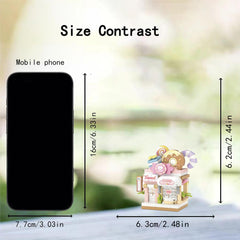 Street Shop Small Shop Building Block Micro Particle Bag