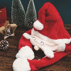 Christmas Hat Ears Movable Hat Santa Claus Xmas Gift Decoration