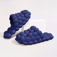 Men Bubble Soft Sole Massage Slippers Lightweight Non Slip Open Toe