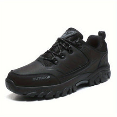 Men's Low Top Hiking Boots Non Slip Lace Up Durable Shoes