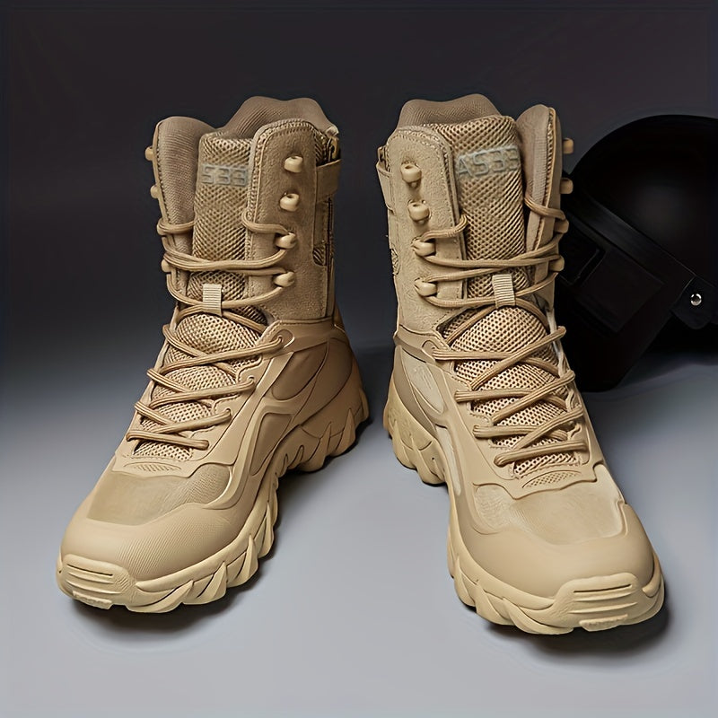 Men's Tactical Boots Wear-resistant Outdoor Shoes For Hiking Climbing