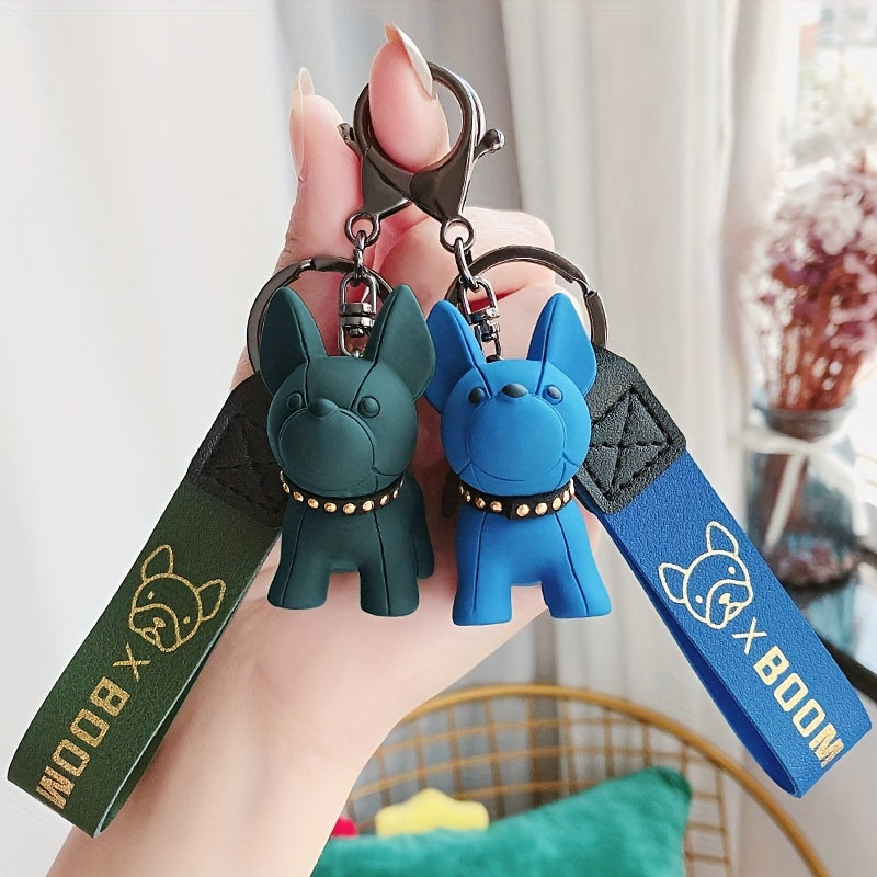 Boys Cartoon Puppy Keychain Holiday Gift