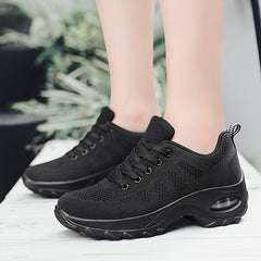 Women's Air Cushion Athletic Running Shoes Comfortable Mesh Sneakers