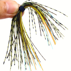 500 Silicone Fishing Line Skirts + 13 Rubber Wires for DIY Lures Bundle