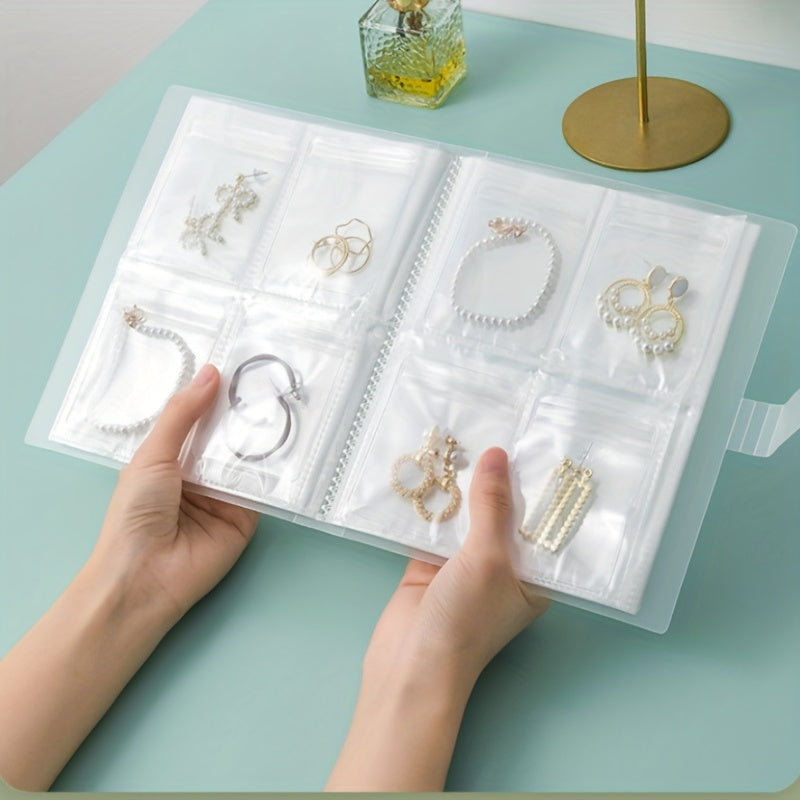 Transparent Jewelry Storage Pouch Dustproof Travel Bag