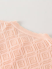 Baby Girls Cardigan Knitted Sweater Long Sleeve Crew Neck Stretch Cotton