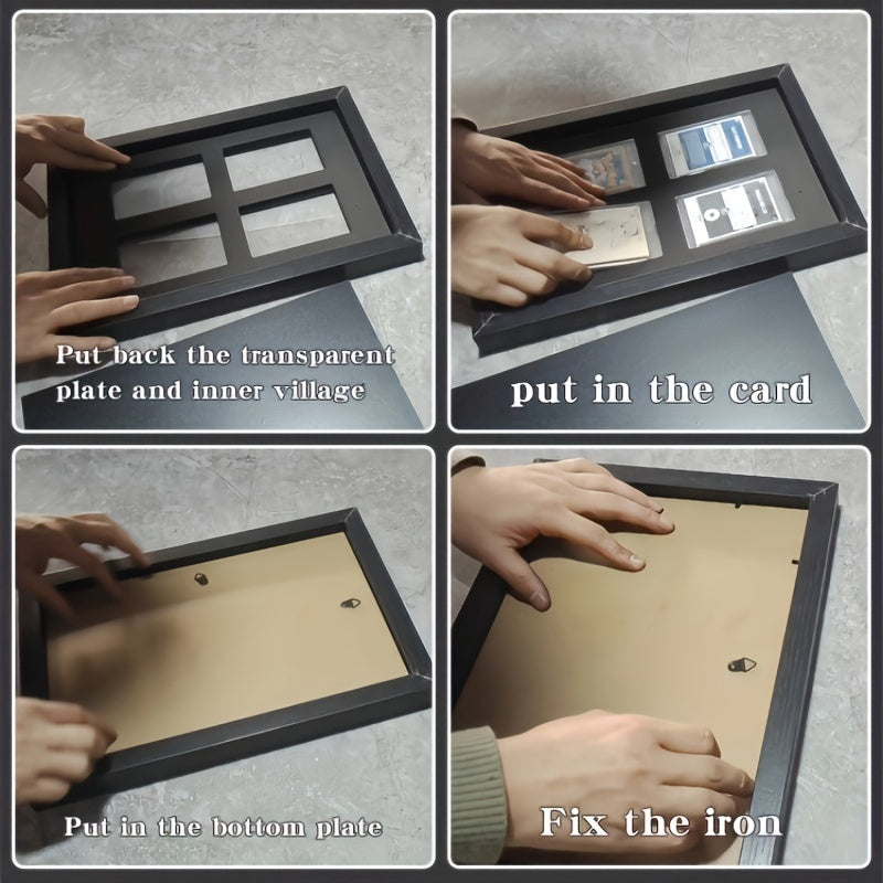 9 Card Magnetic Sports Card Holder Display Case
