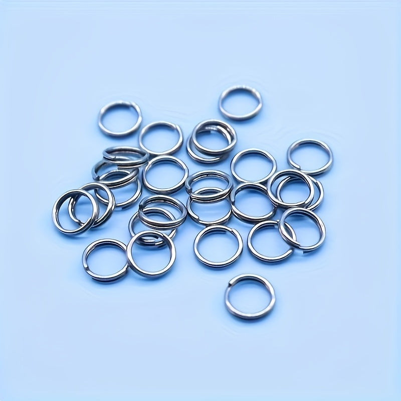 100pcs Stainless Steel Open Rings For Lures Fishing Accessories