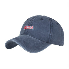Adjustable Classic Letter Embroidered Baseball Cap for Sports
