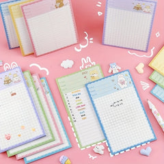 30 Creative Cartoon Note Book Non-adhesive Tearable Notepad