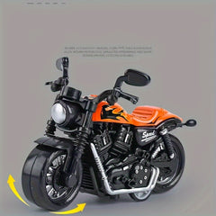 Pull Back Racing Alloy Model Motorcycle Toy