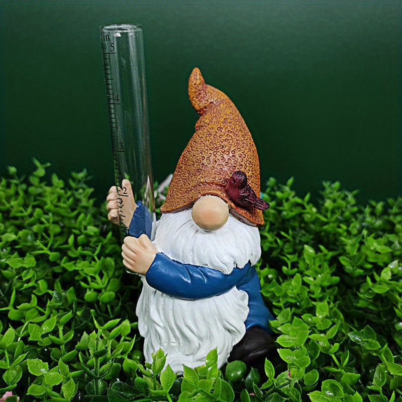 Garden Elf Gnome Ornament for Patio Lawn & Yard