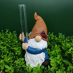 Garden Elf Gnome Ornament for Patio Lawn & Yard