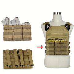 Magazine & Walkie Talkie Storage Bag Outdoor Vest Accessory