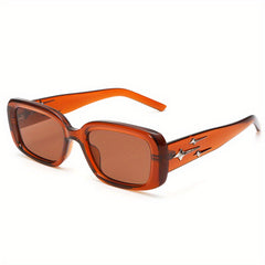 Men's Star Pattern Sunglasses With Box