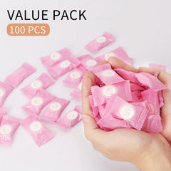 Compressed Towels Disposable Portable Face Towel Mini Tablets Cotton Coin Tissue