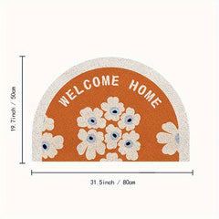 Decorative Vinyl Mesh Printed Floor Mat Anti-slip Rug